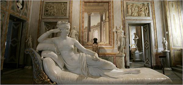 A Escultura De Canova E Bernini