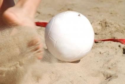 Futebol..na praia!