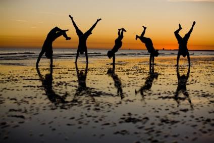 Em ritmo de capoeira