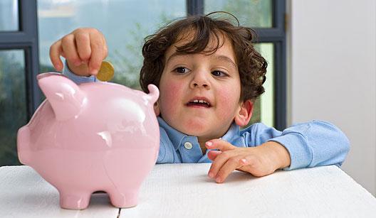 Ensine seu filho a lidar com o dinheiro
