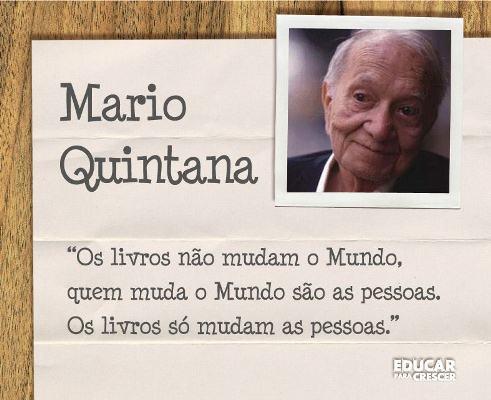 Frases Inspirativas De Mario Quintana