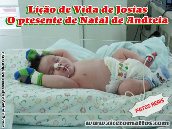 Lição de Vida de Josias - O presente de Natal de Andreia