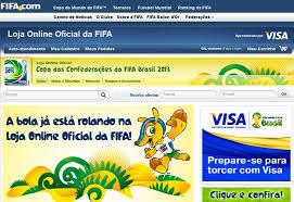 Loja FIFA dispõe de vários produtos