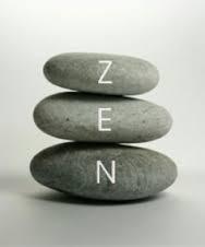 É muito zen...