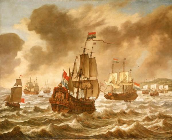 O império holandês-abertura dos mares