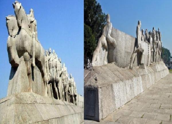 O Monumento às Bandeiras