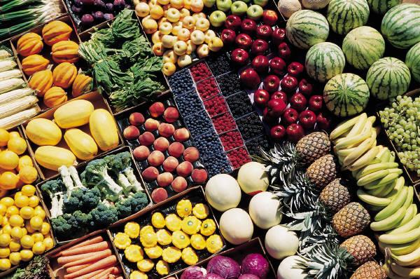 Reconhecer os beneficios dos alimentos através das suas cores