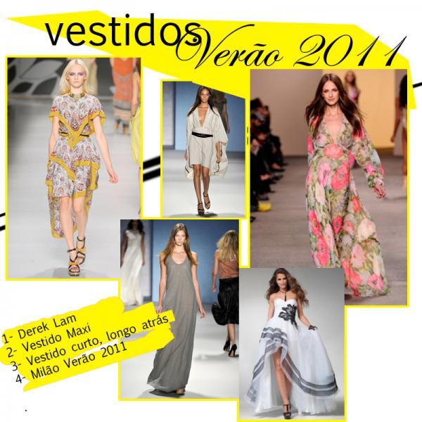 Vestidos de Verão- Verão de 2011