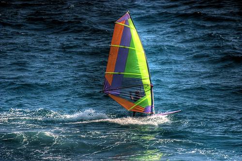 Windsurf: um dia de diversão