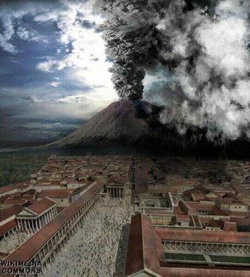A destruição de Pompeia