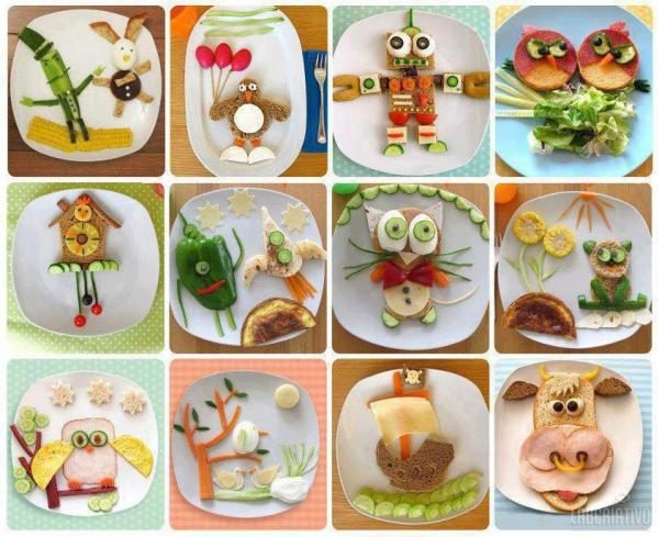 Arte na cozinha: alimentação saudável para crianças