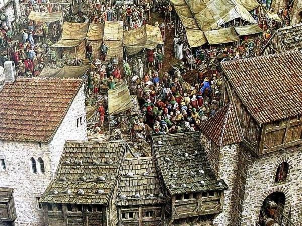 As cidades na Idade Média