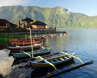 Destino de viagem para Bali na Indonésia