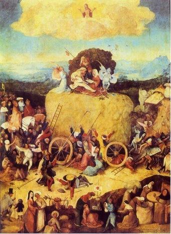 O Carro de Feno, Hieronymus Bosch